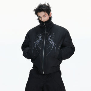 Heavyweight Embroidered Cropped Jacket | Unisex - main image 1