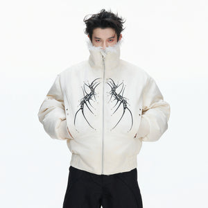 Heavyweight Embroidered Cropped Jacket | Unisex - main image 2
