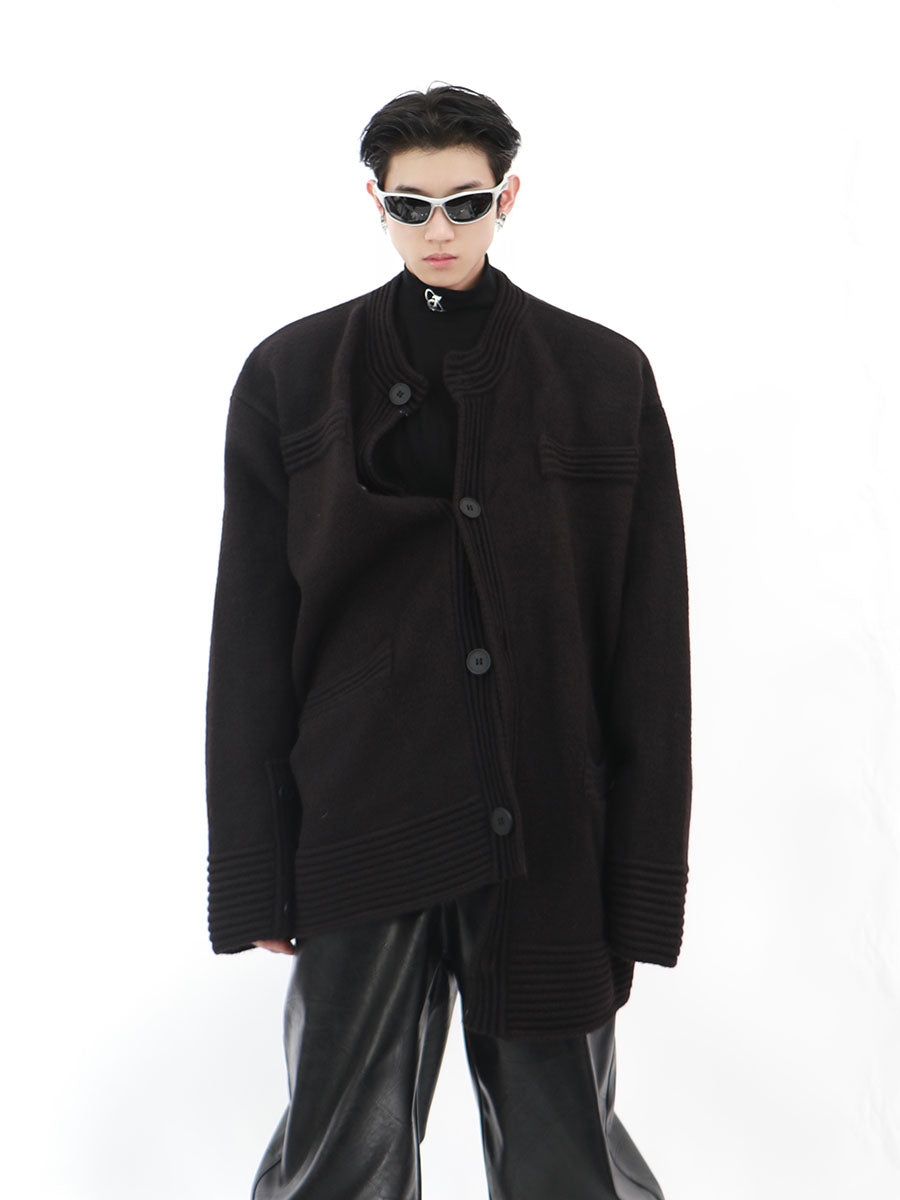 Christmas Chunky Knit Cardigan - Minimalist Couple Sweater