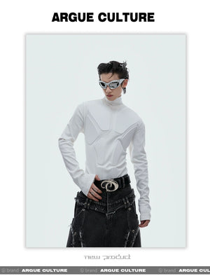 desc::3d-armor-techwear-mock-neck-slim-long-sleeve-top-detail-img-7