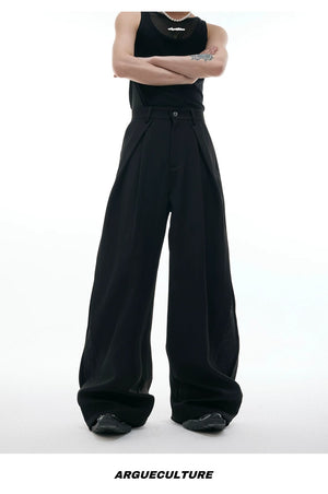 desc::3d-tailored-embroidered-retro-wide-leg-trousers-detail-img-14