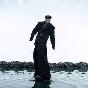 Deconstructed Oversized Suit Jacket | Avant-Garde - main image 4