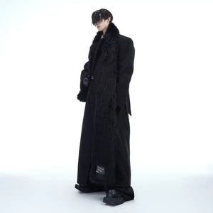 Plush Faux-Mink Scarf | Unisex Winter Streetwear - main image 4