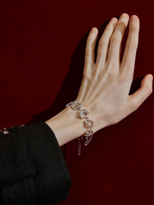 Adjustable Silver Alloy Koi Charm Bracelet | Avant-Garde - main image 3