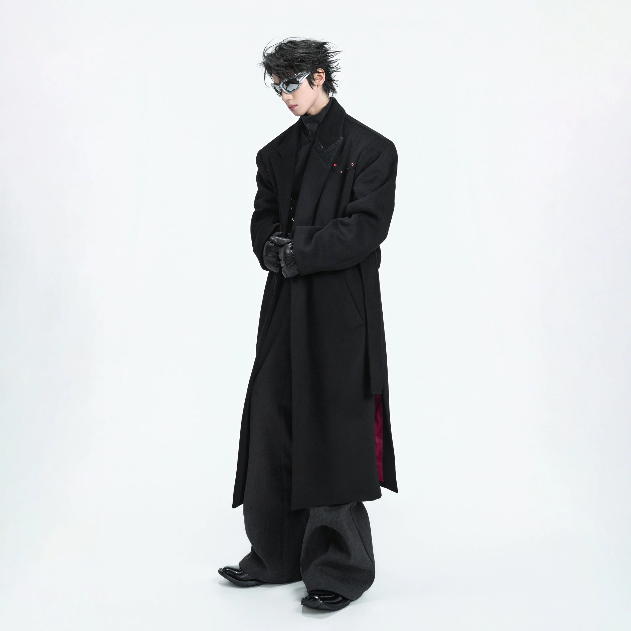 Deconstructed Wool-Blend Overcoat | Double-Breasted - main image 1