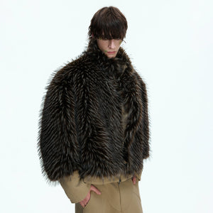Washed Cotton Utility Jacket | Relaxed Cropped Fit - main image 5
