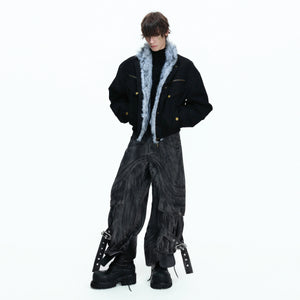 Washed Canvas Workwear Jacket | Relaxed Utility - main image 4
