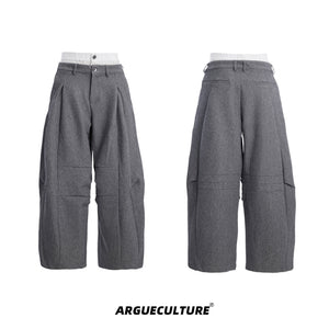 Deconstructed-Drop-Crotch-Trousers---Loose-Fit-Streetwear-Pants-Gray-Bottoms
