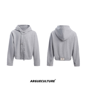 Deconstructed-Hoodie-with-Detachable-Sash---Oversized-Streetwear-Set-Gray-Jacket