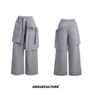 Deconstructed-Hoodie-with-Detachable-Sash---Oversized-Streetwear-Set-Gray-bottoms