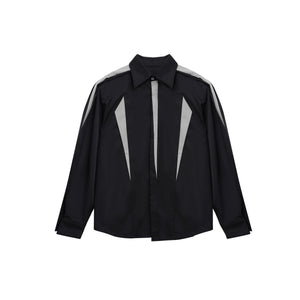 Deconstructed-Overshirt---Heavyweight-Split-Shoulder-Streetwear-Top-Black