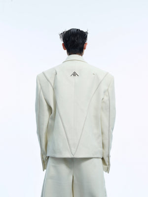 Deconstructed Oversized Suit Jacket - product image 3