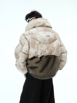 Deconstructed Faux-Two-Piece Puffer Jacket - product image 2