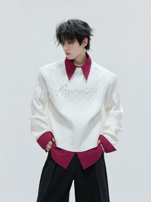 Pearl-Logo Two-Piece Knit Sweater - product image 4