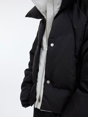Liquid Sheen Layered Padded Jacket - product image 2