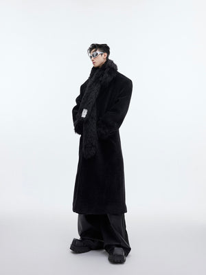 Longline Cocoon Patchwork Coat - product image 5