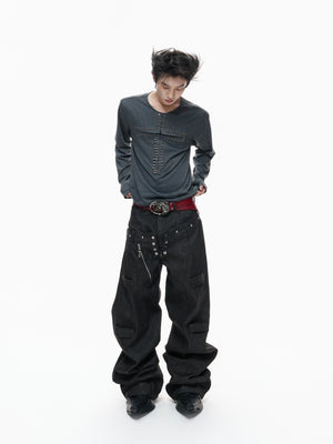 Pin Cross Long-Sleeve Top - product image 2