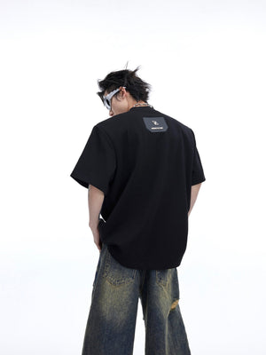 Deconstructed 3D Relief Spliced Tee - product image 2