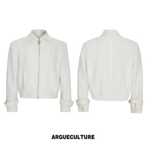 Spine Embroidered Cropped Jacket - product image 5