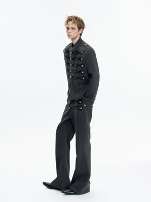 Napoleon Faux Leather Stripe Jacket - product image 5