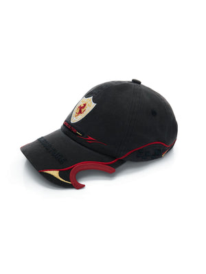 Horse Crest Embroidered Racing Baseball Cap - product image 5