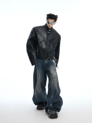 Vintage Deconstructed Wide-Leg Jeans - product image 4