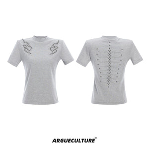 Rivet Spine Slim T-Shirt - product image 5