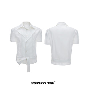 Relaxed Linen-Blend Embroidered Shirt - product image 5