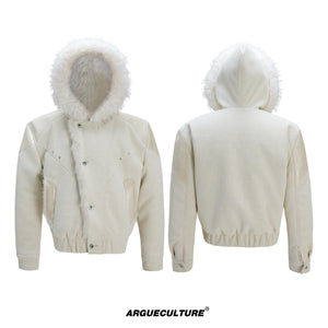 Faux-Fur Panelled Reversible Hooded Jacket - product image 5
