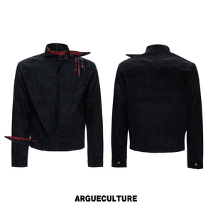 Stardust Suede Stand Collar Jacket - variant image 6
