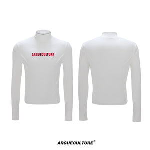 Deconstructed Logo Turtleneck Top - product image 5