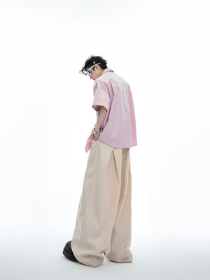 Deconstructed Double-Collar Pleated Shirt - product image 5