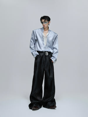 Layered Lace-Panel Shirt - product image 5