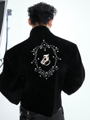 Fine-Glitter Metal Button Jacket - product image 2