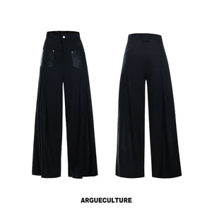 Embroidered Stripe Shirt & Wide-Leg Pants - variant image 13