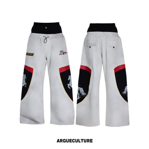 Racing Color-Block Straight-Leg Pants - product image 5