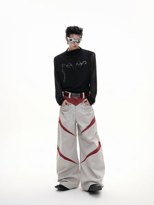 Embossed Mesh Long-Sleeve Tee - product image 5