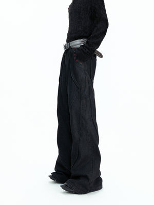 Washed Black Wide-Leg Jeans - product image 2