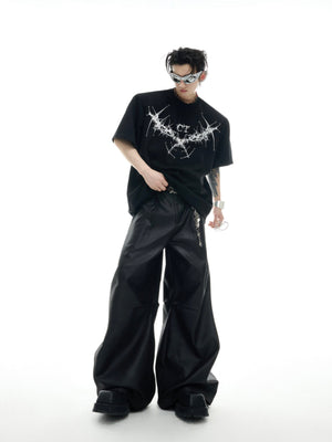 Metal Rivet Embroidery Relaxed T-Shirt - product image 4