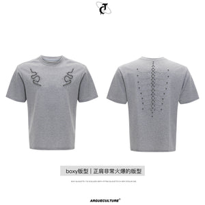 Snake-Eye Spine Studded T-Shirt - product image 5