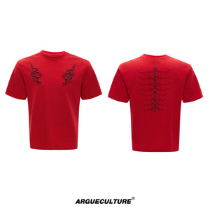 Snake Spine Studded Boxy T-Shirt - product image 5