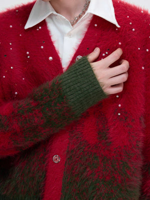 Gradient Wool-Blend Knit Cardigan - product image 4