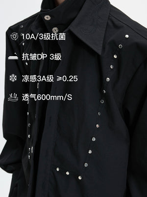 Mock-Layer Lapel Shirt - product image 3