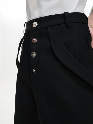 Deconstructed Paneled Bootcut Pants - product image 4