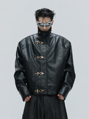 Ostrich Leather Padded Jacket - product image 1