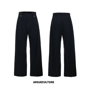 Textured Tie Shirt & Wide-Leg Pants - variant image 7