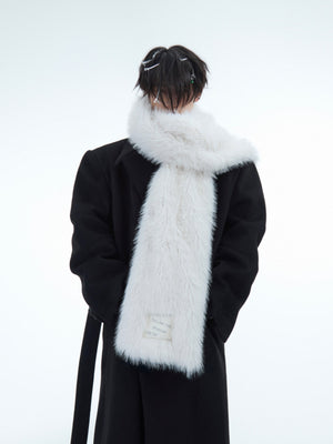Faux-Mink Plush Scarf - product image 2