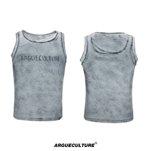 Faux-Layer Graffiti Print Tank Top - variant image 7