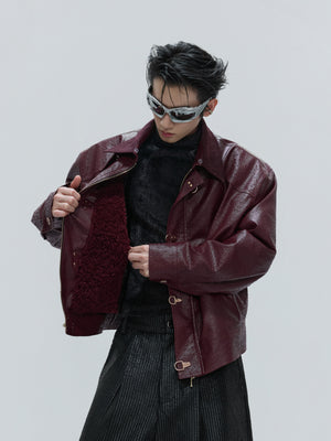 Ostrich Leather Padded Jacket - product image 3
