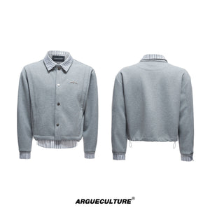 Color-Block Stripe Panel Cardigan - product image 5